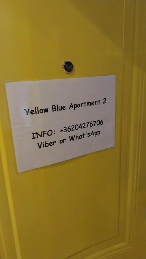 Yellow Blue Apartment Βουδαπέστη Ουγγαρία